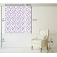 thumbnail image 5 of Ambesonne Rose Peel & Stick Wallpaper for Home, Romantic Winter Leaves Gentle, 13"x72", Ivory Eggplant and Blush, 5 of 5