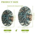 thumbnail image 2 of Octopus Map 3 Pack Dish Sponges Bulk Natural Sponges Compressed Sponges Non-Scratch for Kitchen Cleaning Dishes, 2 of 7