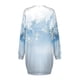 thumbnail image 3 of Vestidos Vestido Casual de Manga Larga Con Cuello Redondo y Estampado Navideño Para Mujer, 3 of 3