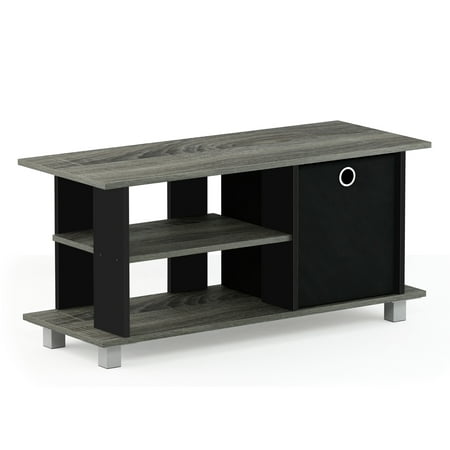 Furinno Simplistic TV Entertainment Center with Bin, Multiple (Best Wood For Entertainment Center)