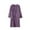 Purple, variant on Feancey Women's Flannel Nightgown Winter Fleece Warm Sleepwear Crewneck Long Sleeve Pullover Cozy Plush Loungewear Nightdress With Pocket,Purple,XL