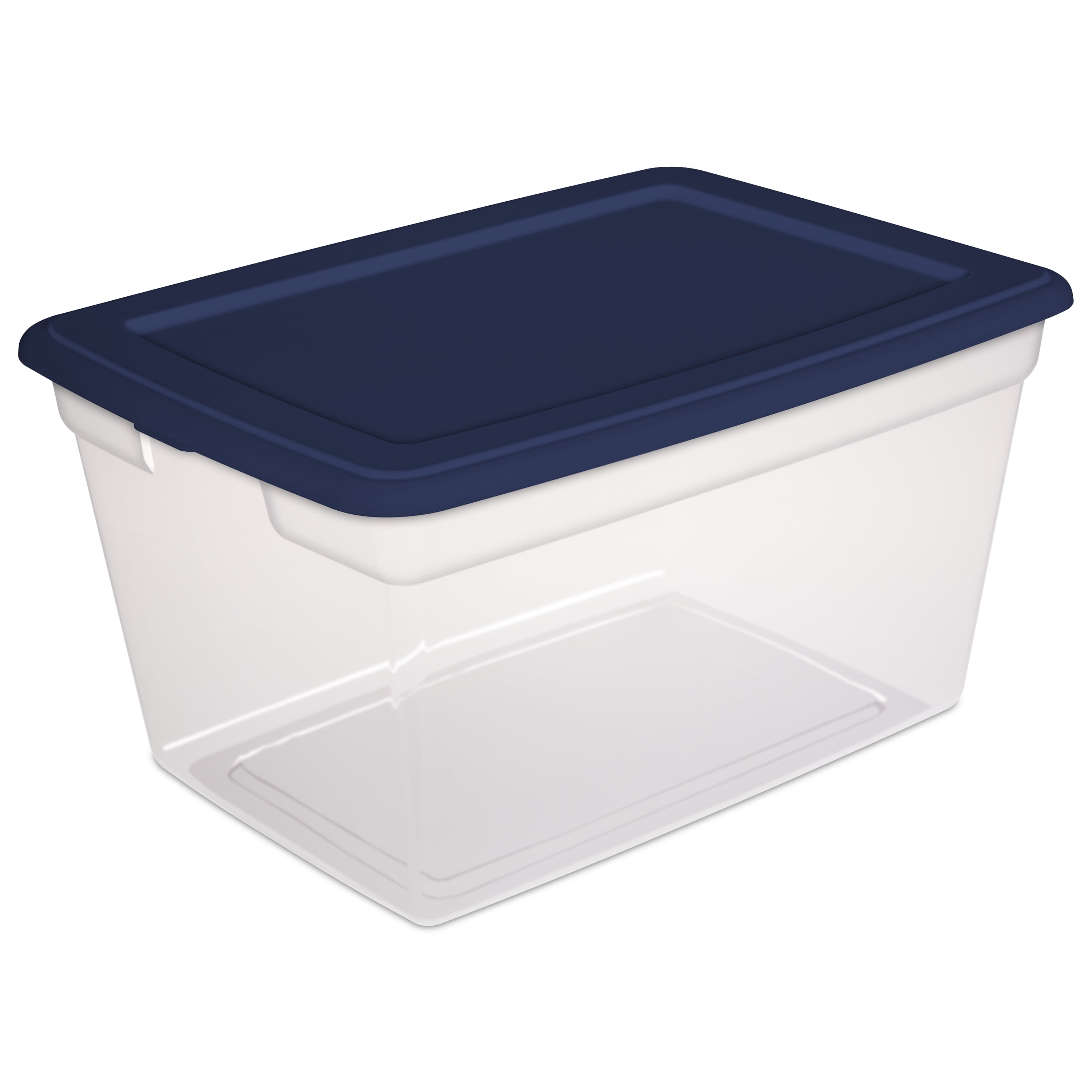 Sterilite 58Quart (55 L) Storage Box, Ultramarine