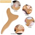 thumbnail image 3 of Herramienta de masaje Machomby Wooden Gua Sha para drenaje linfático, 2 unidades, 3 of 7