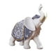 thumbnail image 4 of Estatua de elefante moderna de resina, figura coleccionable, escultura, adorno para oficina M, 4 of 9