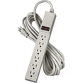 thumbnail image 1 of Cable Power Strip Fellowes de 6 enchufes para oficina/hogar de 15 pies, 1 of 3