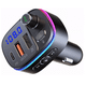 thumbnail image 4 of Transmisor FM Bluetooth BLOOSOM Asistente Voz QC3.0 PD carga rápida 20W negro, 4 of 4