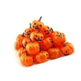 thumbnail image 3 of 16PCS Mini Ghost Pumpkin Halloween Miniature Grimace Pumpkin Artificial Pumpkin,Fall Mantel Decor Bowl Fillers Halloween Party Craft DIY Table Scatter Decoration, 3 of 7