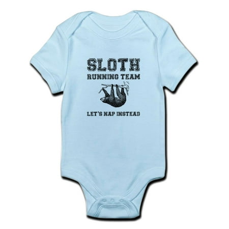 

CafePress - Sloth Running Team Body Suit - Baby Light Bodysuit