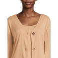 thumbnail image 4 of Secret Treasures Women's Cardigan and Cami Top Sleep Set, 2-Piece, 4 of 5