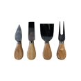 thumbnail image 2 of JS Gourmet - Large Bamboo Cheese Board with Sliding Drawer and 4 Knives, 2 of 3