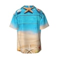 thumbnail image 2 of Easygdp Boards and Beach Men's Casual Short-sleeved Shirt with Pocket and Button Suitable for Beach Vacation Leisure - X-Large, 2 of 7