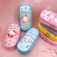 thumbnail image 4 of Venta al por mayor Sanrio Kuromi papelería Mini niños niños estudiantes estuche de lápices mujeres bolsa de cosméticos bolsa de maquillaje de gran capacidad, 4 of 4
