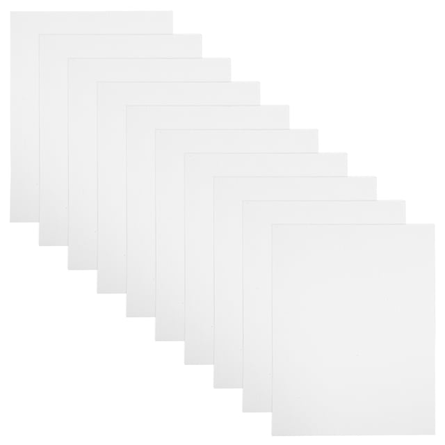 Minkissy 10 Pcs Tableau d'Affichage Blanc en Vrac pour Exposition et