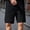Black, variant on Adeawade Jeans For Mens Straight Leg Denim Pants Loose Fit Jeans Solid Color Baggy Slacks Knee Length Shorts Basic Clothes 3Xl White