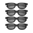 thumbnail image 1 of 4 pairs polarized passive 3D glasses for 3D TV, cinema, gaming, 1 of 1