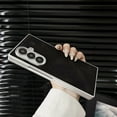 thumbnail image 4 of ELEHOLD Case for Samsung Galaxy Z Fold 7, Shockproof Magnetic Rigid Plastic Phone Case, Wireless Charging,Brown, 4 of 8