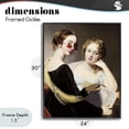 thumbnail image 4 of Stupell Industries Glam Vintage Ladies Ordering Takeout Black Framed Giclee Art, 24 x 30, by Wild Apple Portfolio, 4 of 8