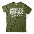 thumbnail image 4 of World's Best Grandma Shirt Best Grandma Tee New Grandma Shirt Promoted To Grandma Tee Grandma Gifts (Medium Navy Blue), 4 of 6