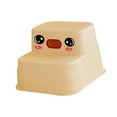 thumbnail image 5 of TISHITA Cartoon Step Stool Double up Children Step Stool Stable Helpful Non Slip Bebe Chair Ladder for Entryway Play Piano Countertop White, 5 of 8