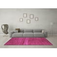 thumbnail image 3 of Ahgly Company Indoor Rectangle Abstract Purple Modern Area Rugs, 2' x 5', 3 of 4