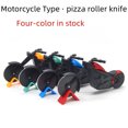 thumbnail image 1 of Unique Motorcycle-Shaped Pizza Cutter Wheel - Creative Electric Bike Design Pizza Slicer, Durable & Easy-to-Use Kitchen Tool for Clean, Even Cuts, Compact Size for Home & Professional Use, PP Bag, 1 of 3