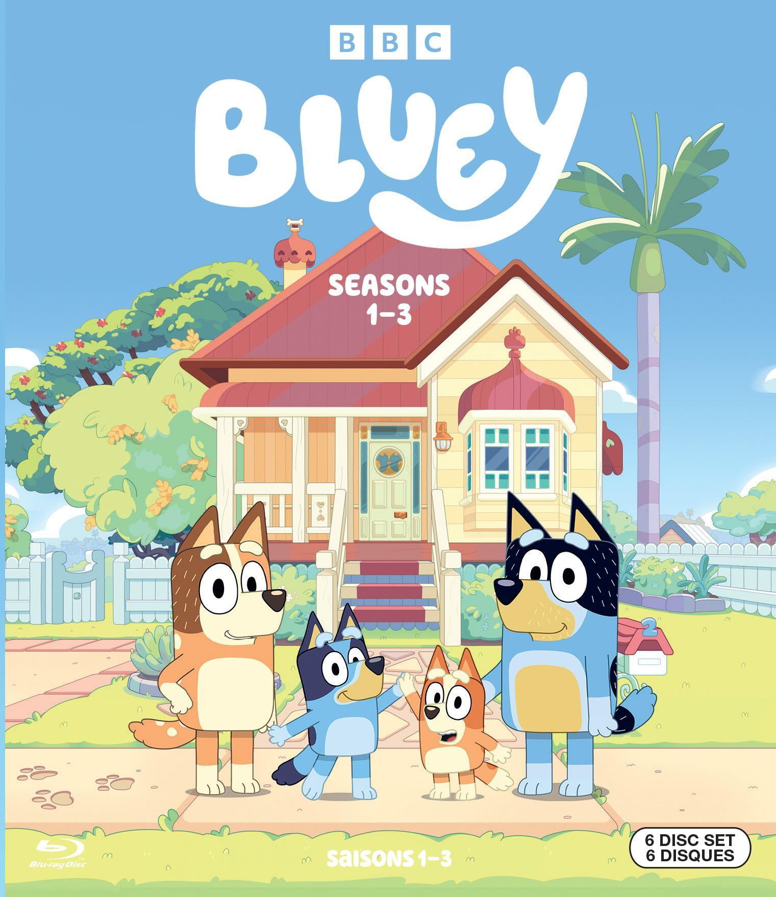 Bluey: Seasons 1-3 (Blu-Ray), starring David McCormack and Melanie Zanetti [2024]