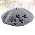 thumbnail image 5 of CATIEBYE Painter Hat Grey Lightweight Warm Winter Hat Comfortable Outdoor Accessory for Men and Women, 5 of 5