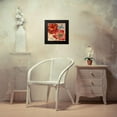 thumbnail image 4 of Grant, Eve C. 15x15 Black Modern Framed Museum Art Print Titled - Flowers and Butterflies (detail), 4 of 5