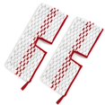 thumbnail image 1 of 2 pieces to fit O-cedar mop head red Microfibre rotating replacement mop cloth, 1 of 5