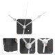 thumbnail image 3 of 1 juego de mecanismo de reloj, mecanismo de repuesto de movimiento de reloj en sentido contrario a las agujas del reloj, plateado, 3 of 4