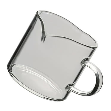 Espresso Cup Glass Clear Cups Handmade Coffee Frothing High Borosilicate