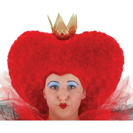 Disney Red Queen Alice in Wonderland Hat Adult Halloween Accessory