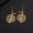 gold color, variant on Chokurei Yoga Women Earrings Cho Ku Rei Reiki Protection Healing Symbol Sacred