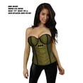 thumbnail image 4 of Adult Women's Sexy Bat Girl Fishnet Corset Overlay Costume Accessory Medium, 4 of 4