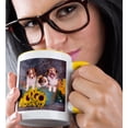 thumbnail image 2 of 3drose, Three Shetland Sheepdog Puppies in a Gardening Can, Mr,, 11oz Two-tone Yellow Mug, 2 of 6