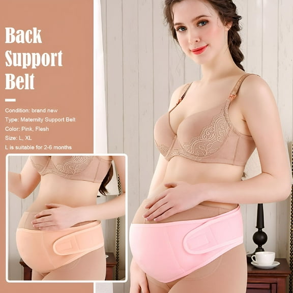 XIRQI Maternity Belt Pregnancy Support Belt Breathable Belly Band Adjustable Abdominal Binder, Back and Pelvic Support, Prenatal Cradle for Baby Prenatal and Postpartum Use