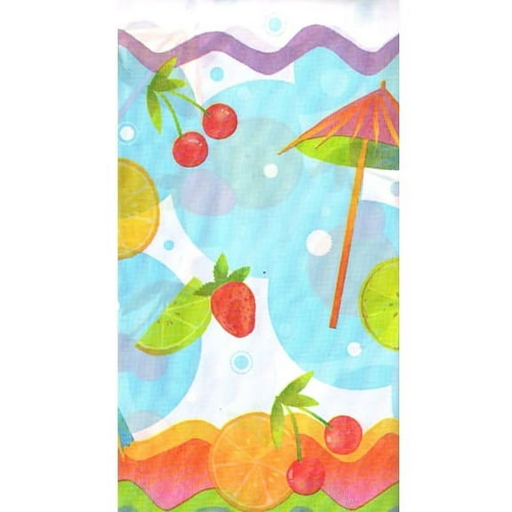 Summer 'Just Chillin' Plastic Table Cover (1ct)