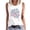 White, variant on CFLVAEK Fourth of July Tank Tops for Women Novelty Red White and Blue Print Shirts Plus Size Sleeveless Crewneck Tank Top Independence Day Clothes M