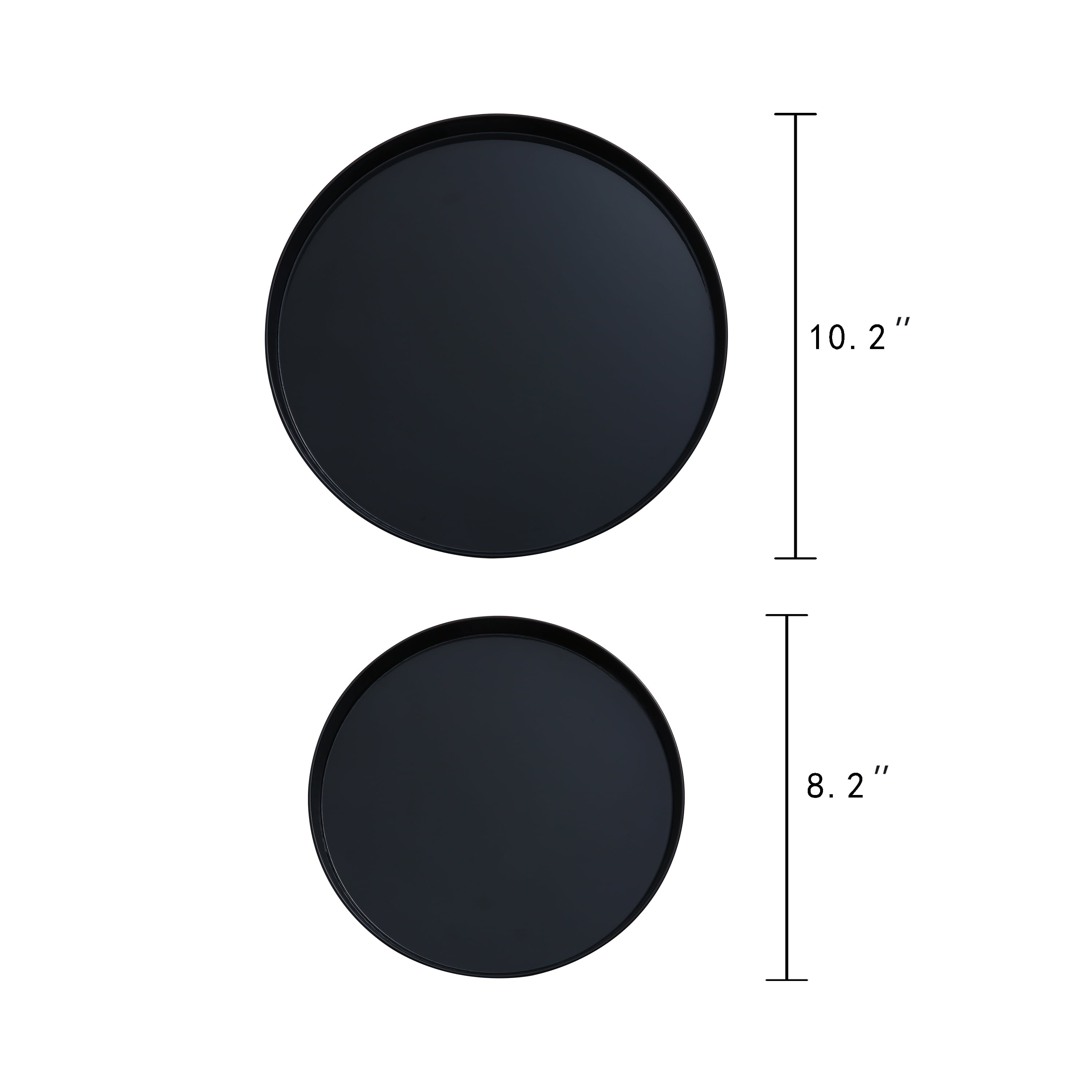 Mainstays Black Carbon Steel Range Burner Cover, 4 Count