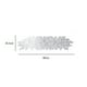 thumbnail image 4 of Pvc Para Mesa, Aislamiento Térmico, Para Escritorio, Con Hojas Huecas, Para Escritorio, Elegante, Para Mesa De Comedor, Hogar, Restaurante, Cocina, Boda, Decoración De Fiesta 2 Manteles Individuales Yuarrent HA026462-01, 4 of 6