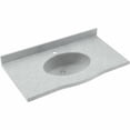thumbnail image 5 of Swan Europa Solid Surface 55'' Single Bathroom Vanity Top, 5 of 7
