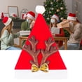 thumbnail image 4 of Sombrero rojo Zulema Navideño con asta para fotografía, 4 of 6