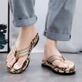 thumbnail image 5 of Shadoumai Flip Flops for Women with Arch Support Comfortable Cushion Mat Summer Beach Walking Thong Sandals Indoor Outdoor, 5 of 8