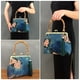 thumbnail image 3 of EeaseMX 1 pieza de bolso vintage con asa, estilo chino, diseño jacquard, bolsa de almacenamiento, 3 of 7