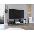 thumbnail image 1 of Mesa para TV hasta 70 Pulgadas con Repisas y Compartimentos para Consolas Color Wengue y Café | Excelsior Tunez, 1 of 5