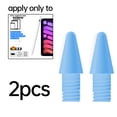 thumbnail image 1 of Pointes pour Apple Pencil 1er 2e Accessoires Style Crayon iPad Double Couche Refus de Paume Pointe Durable Assez 4 Ans d'Utilisation Style 2 Bleu, 1 of 6