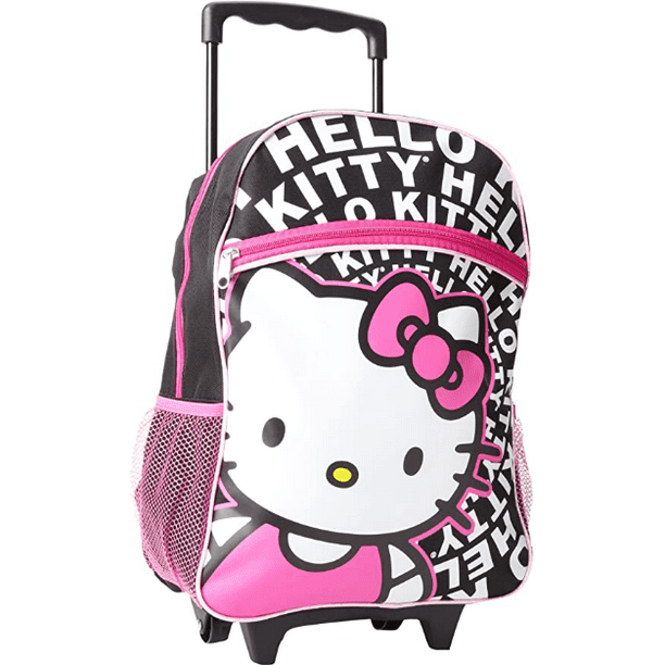 Hello Kitty Hello Kitty 16 Inch Large Rolling Backpack