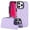 Purple, variant on Compatible for iPhone 16 Pro Case Wallet with RFID Blocking Credit Card Holder, Flip Premium PU Leather Magnetic Clasp Kickstand Elgant Shockproof Protective Cover for iPhone 16 Pro, Purple