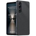 thumbnail image 1 of Pour Sony Xperia 1 Vi Étui Style Fibre de Carbone Antichoc, 1 of 5