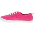 thumbnail image 2 of Faded Glory Girls' Lace-Up Canvas Casual Shoe, 2 of 5